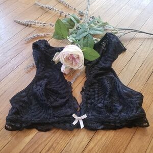 SALE! Venus Bralette | Black Lace | Size LGG